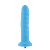 HiSmith 6.7 Inch Blue – Smooth Silicone Anal Dildo Sex Machine Attachments